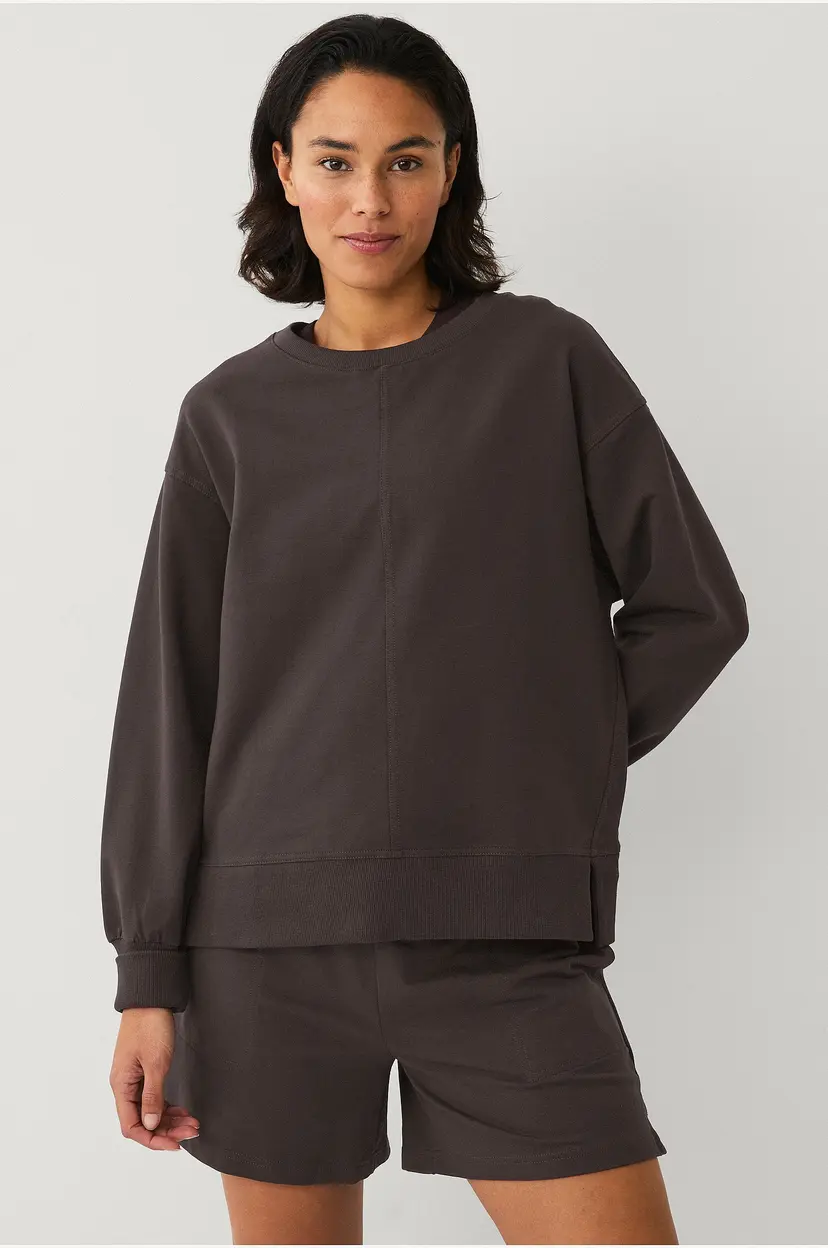 Ellos STUDIO Sweat Crewneck Soft - Grå