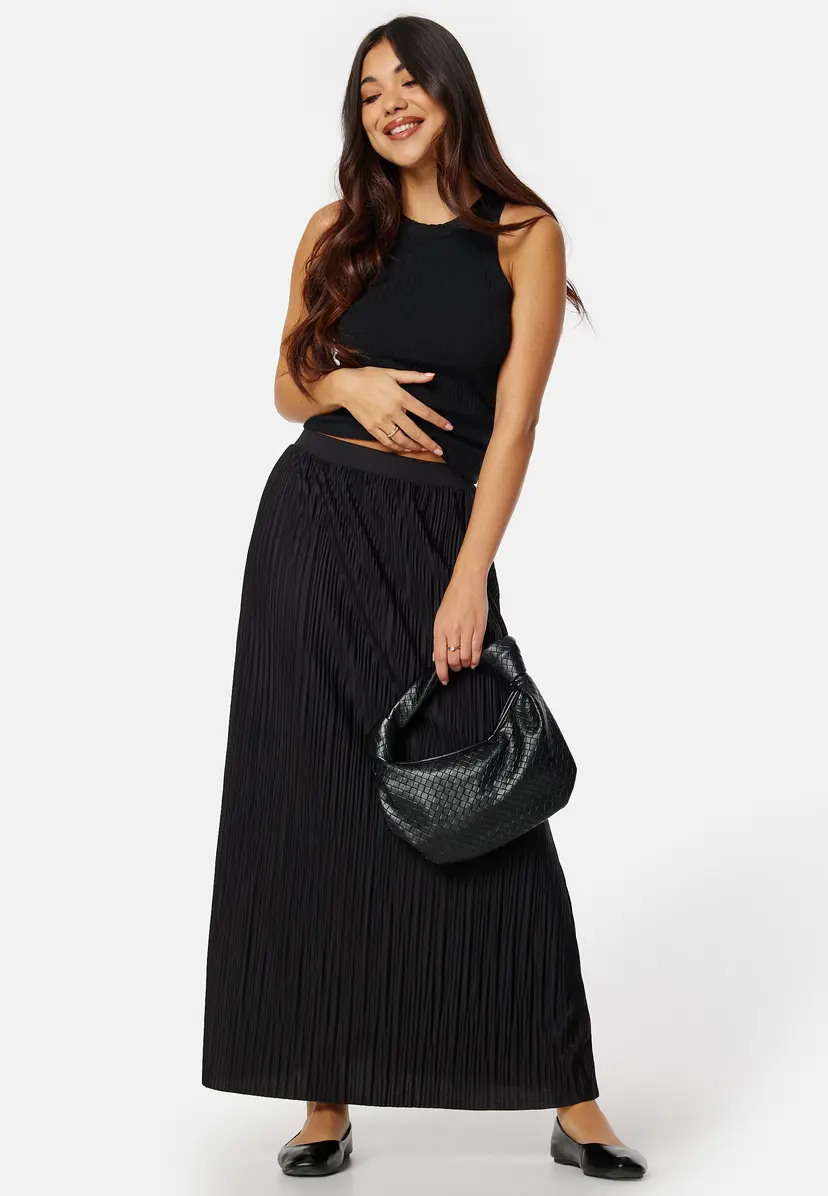 Bubbleroom Pleated Maxi Skirt