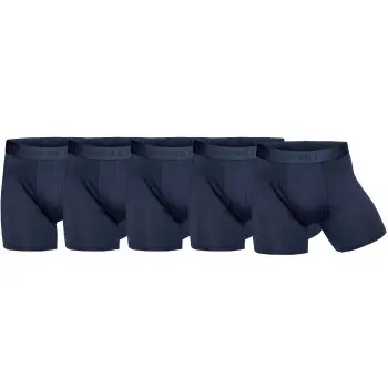Panos Emporio Panos Emporio 5P Bamboo Cotton Boxers Marine Medium Herre