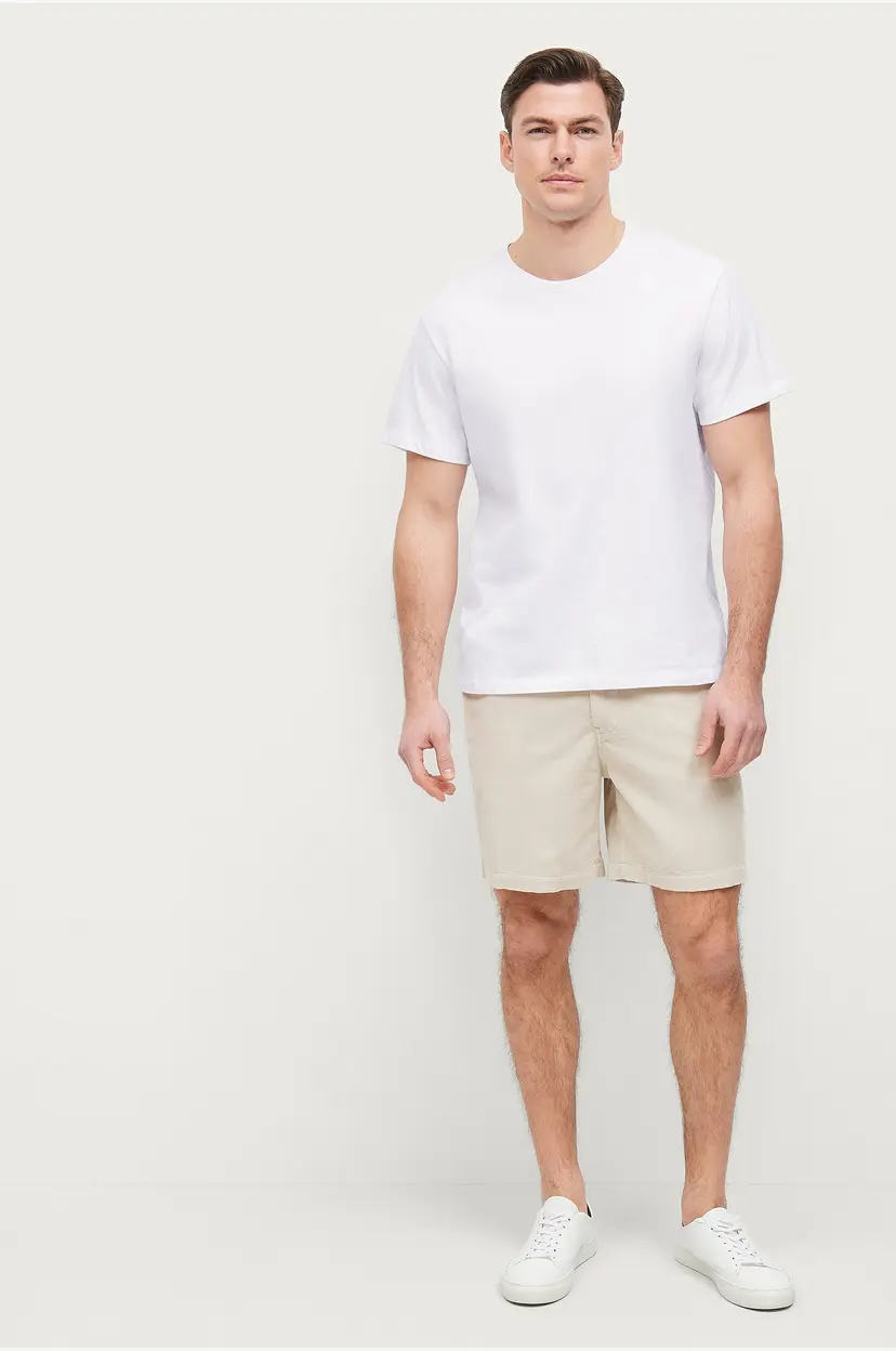 Studio Total Shorts Cord Chino Shorts - Hvit
