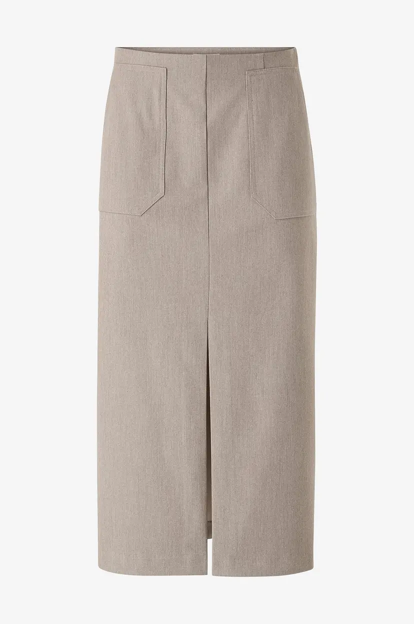 Object Collectors Item Skjørt objSonne Long Skirt 131 - Beige