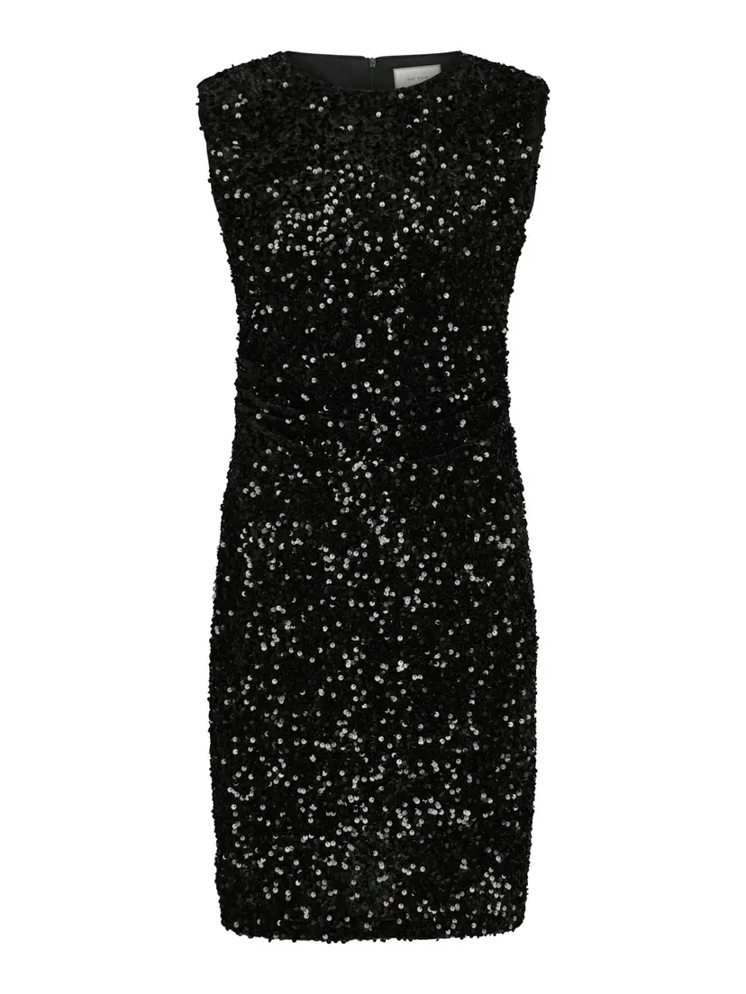 Neo Noir Fanya Velvet Sequins Dress