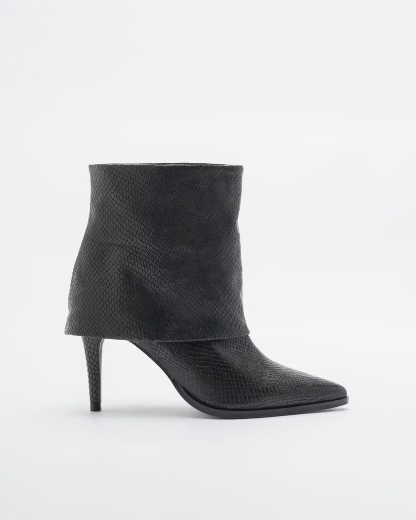 PROF PROF P-125 Green Ankle Boots