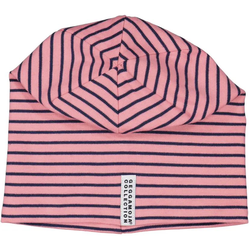 Geggamoja Topline fleecemössa Rosa/marinblå - XXS 6-12 m