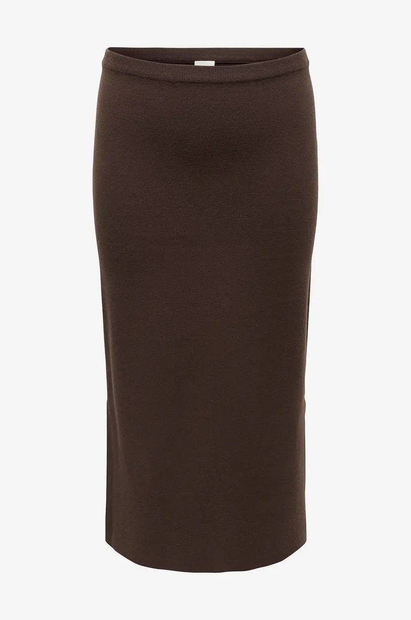 Only Carmakoma Midi skjørt Caribi Tube Skirt - Brun