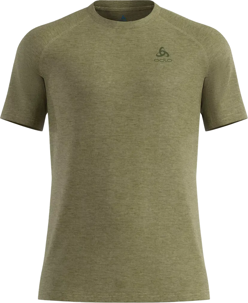 Odlo Odlo Men's T-Shirt Crew Neck S/S X-Alp Pw 115 Guacamole Melange