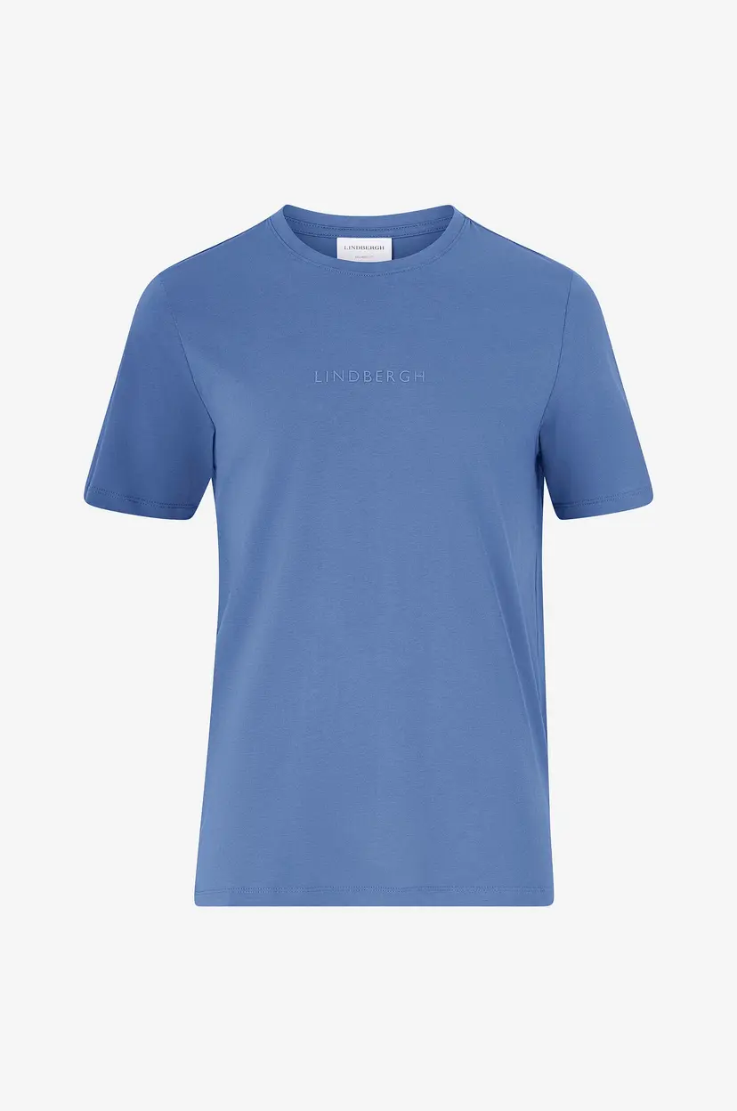 Lindbergh T-skjorte Lindbergh Print Tee S/S - Blå
