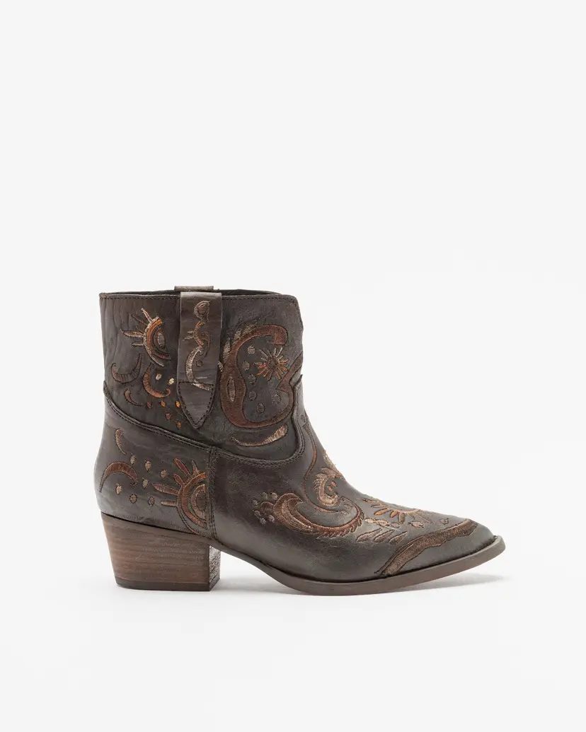 PROF PROF BRIANA 405 Brown Texan boots