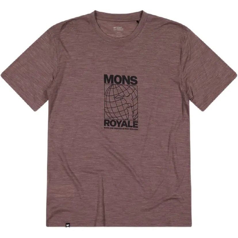 Mons Royale Mons Royale Zephyr Merino Tencel T-Shirt Chestnut