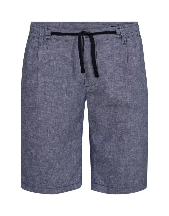 Gino Marcello Linen shorts modern fit