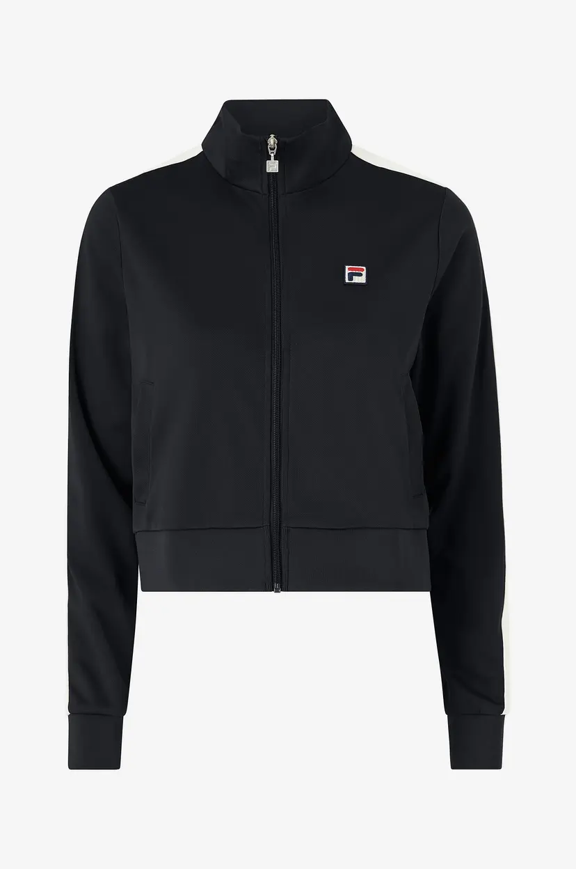 Fila Tracksuit-jakke Lamoni Cropped Track Jacket - Svart
