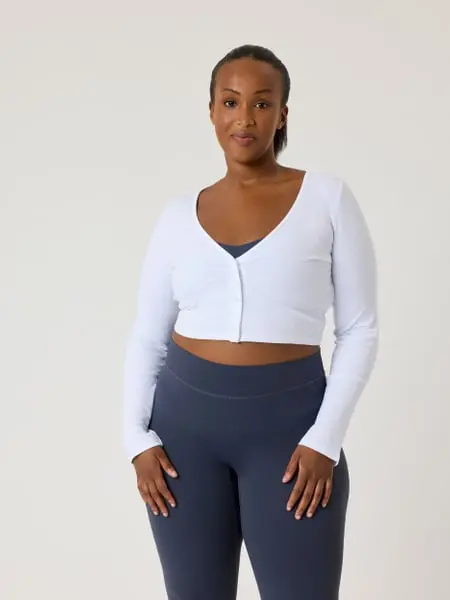 Björn Borg Alice Stenlöf Cropped Rib Cardigan