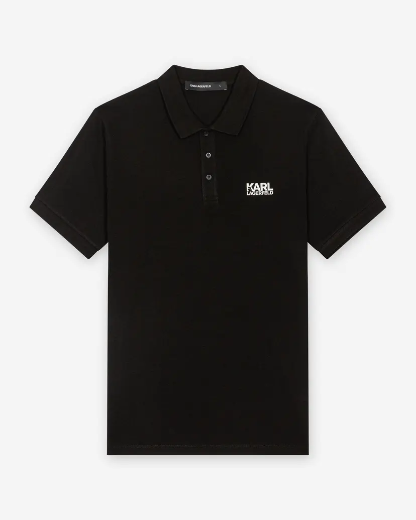 Karl Lagerfeld Karl Lagerfeld 745780-562235 Black Polo shirt