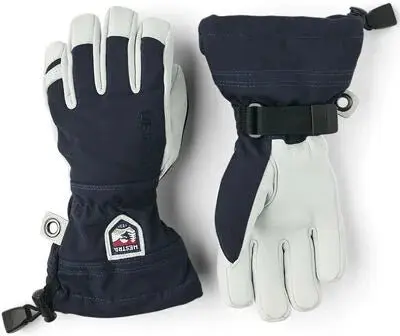 Hestra Hestra - Hansker Army Leather Heli Ski Jr Navy