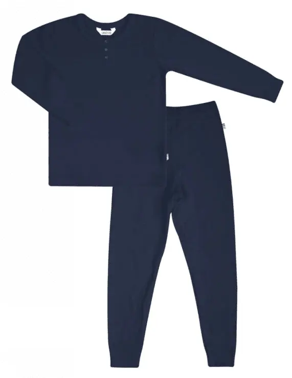 Joha Joha - Pysjamas 2-delt Basic Bambus Navy