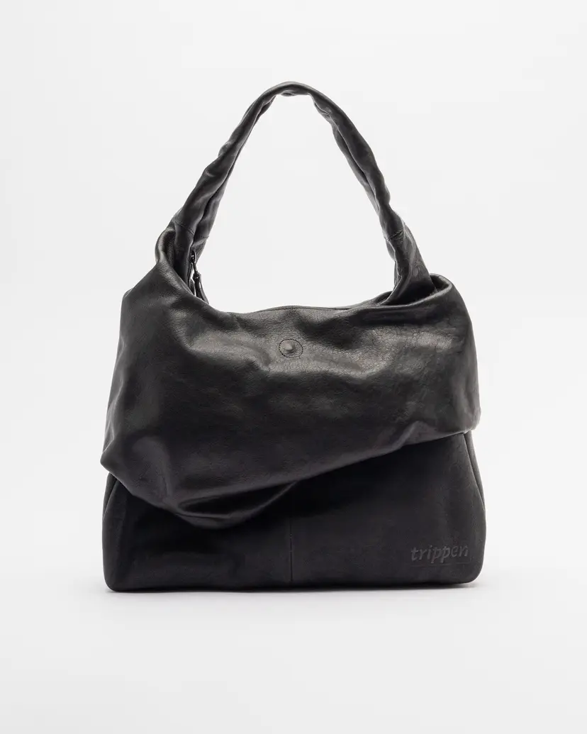 Trippen Mala hobo Trippen GLAZEDBBGLTIZ Preto