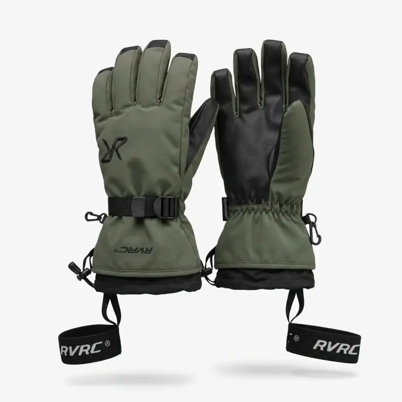RevolutionRace AccXel Waterproof Ski Gloves Unisex Kambaba Green