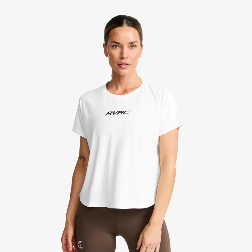 RevolutionRace Power Active T-shirt Dame White