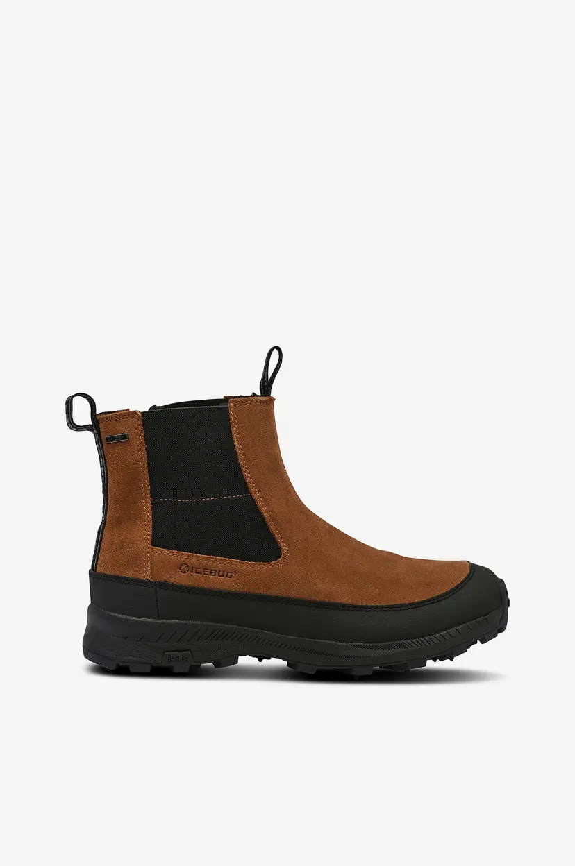 Icebug Chelseaboots Boda W BUgrip - Brun