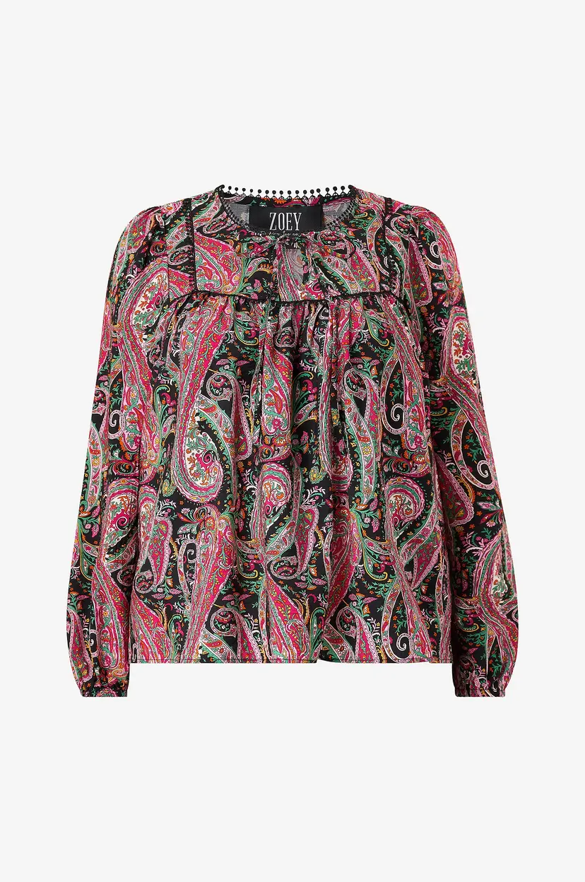 ZOEY Bluse Elva Blouse - Svart