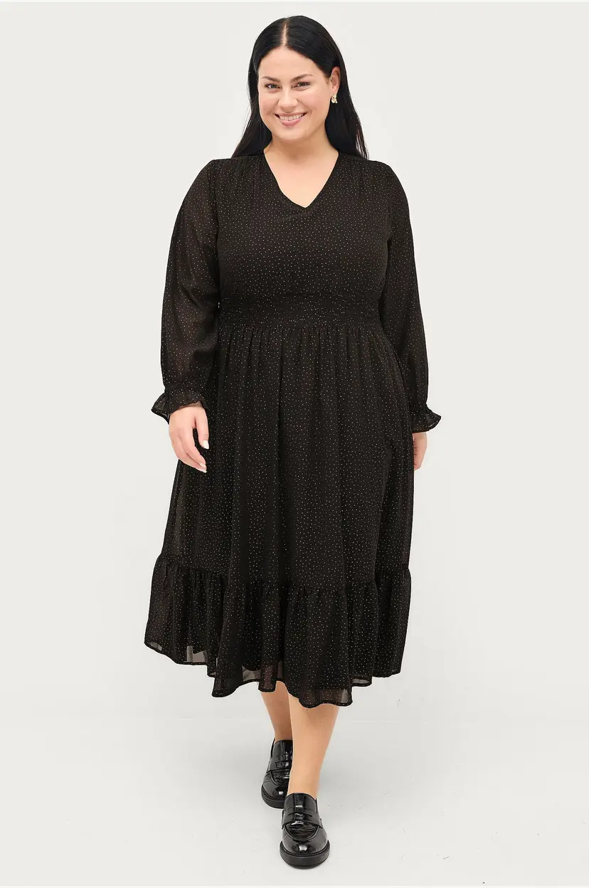 Ellos Plus collection Kjole Valentina - Svart