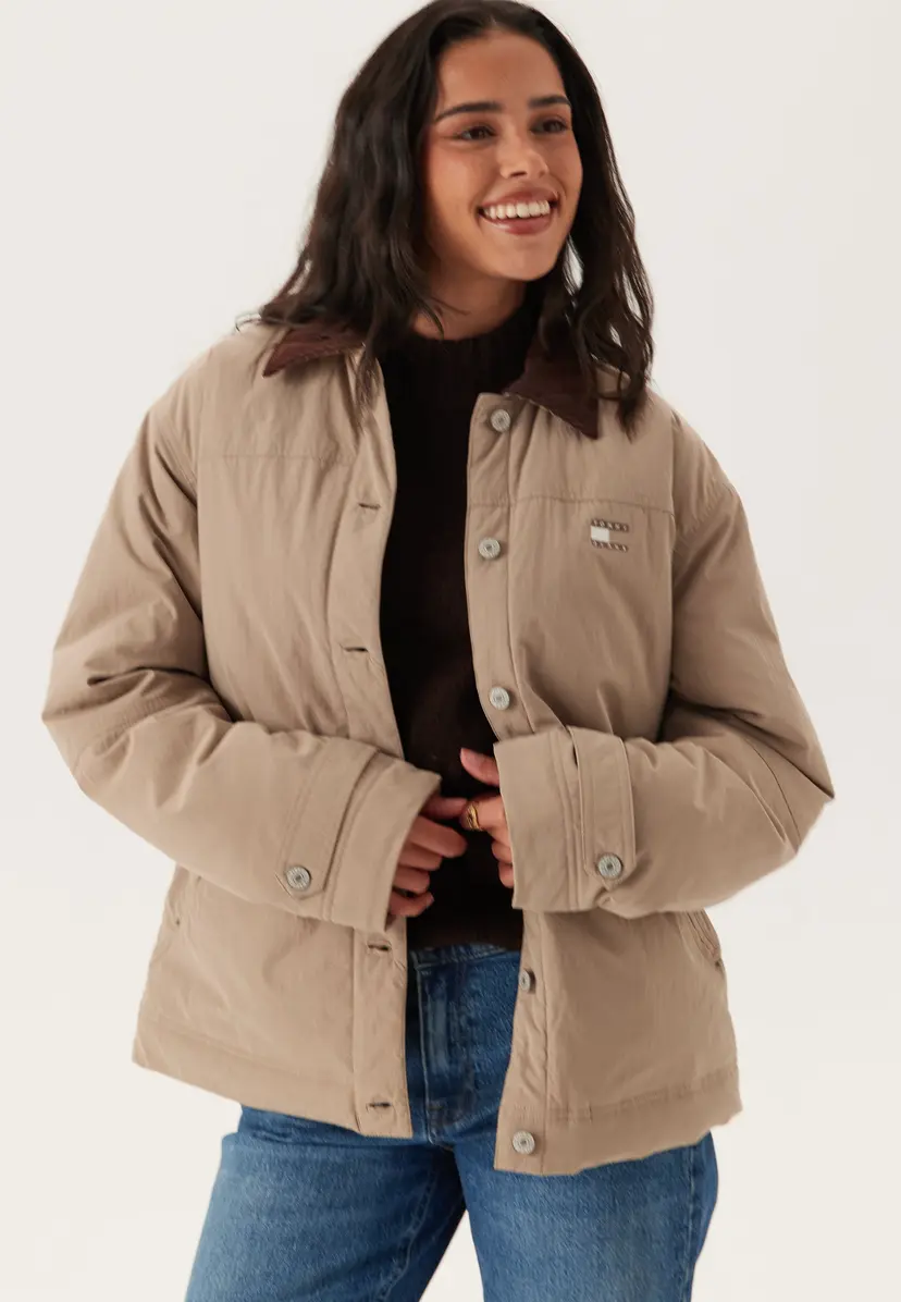 Tommy Jeans Tjw Cord Collar Chore Jacket