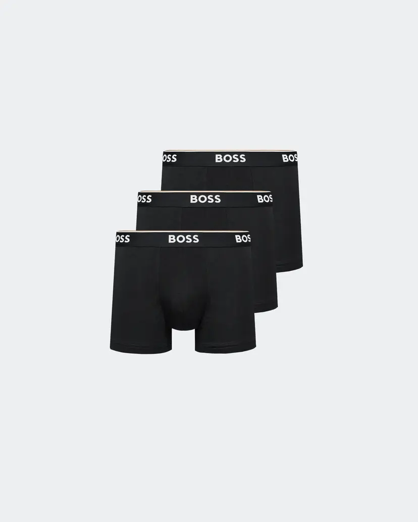 BOSS Boss Power Black 3 Pack Boxers