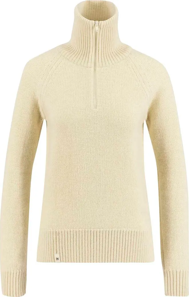 Ulvang Ulvang Women's Alltime Graze Half Zip Sweater Off White