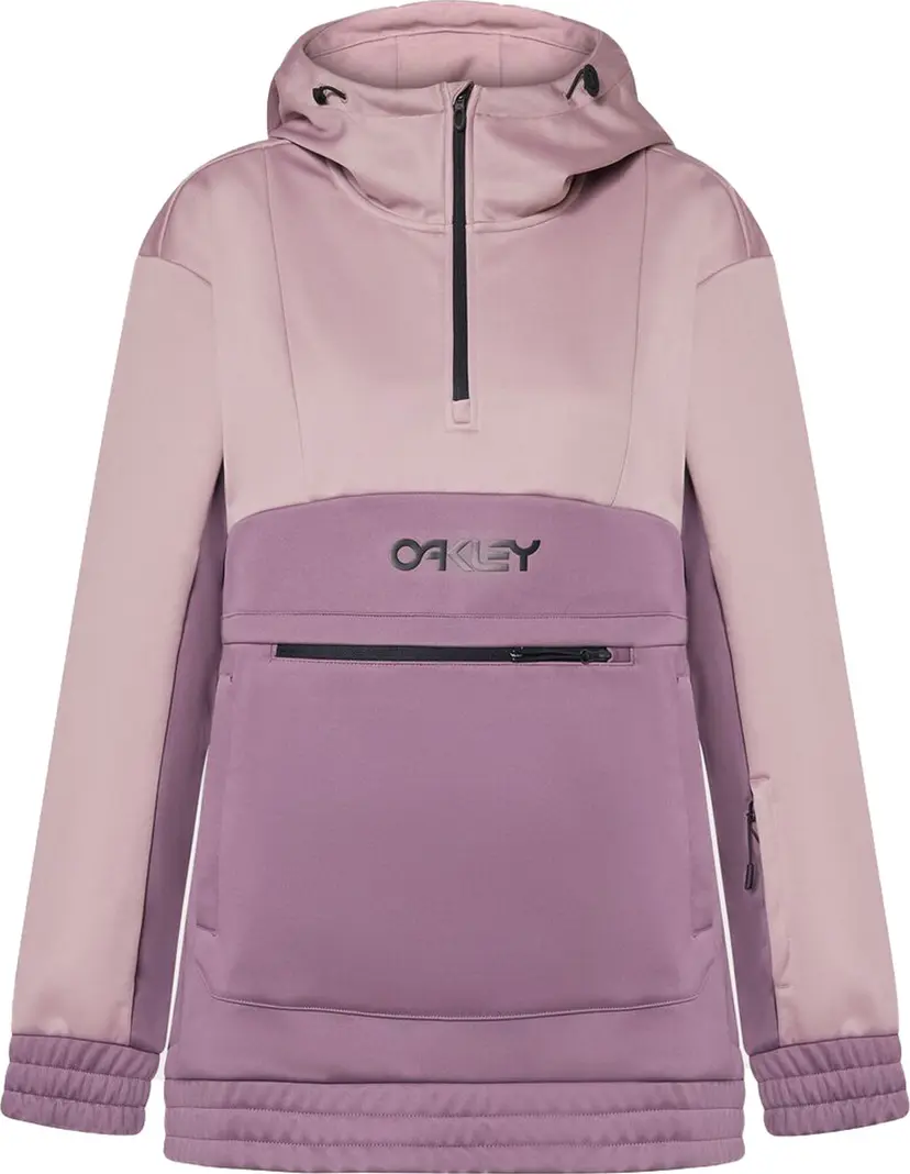 Oakley Oakley Women's Tnp Nose Grab Softshell Hoodie Double Toadstool