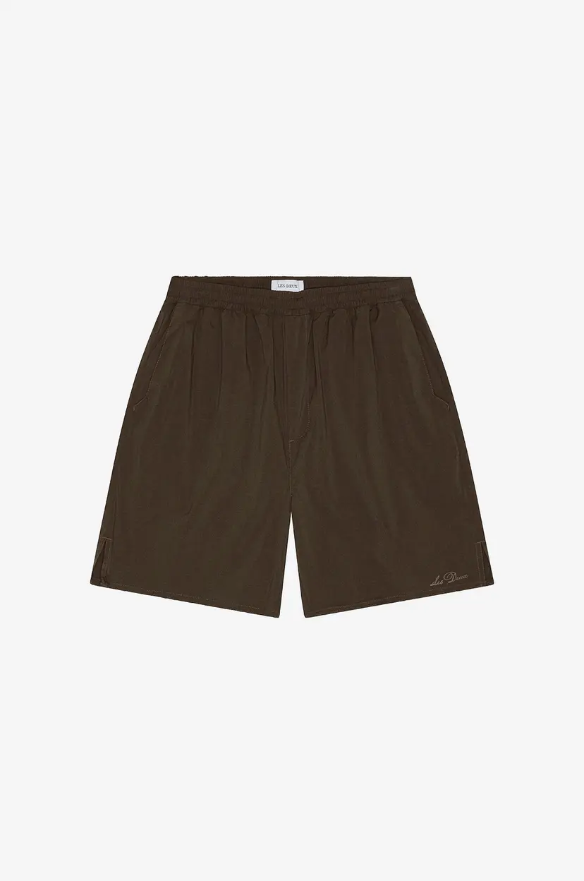 Les Deux Shorts Signature Tech - Brun