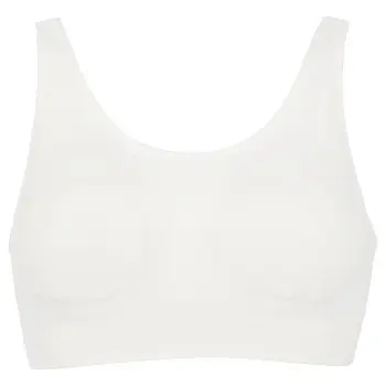Damella Damella BH Zoe Soft Bra Hvit polyamid XL/XXL Dame