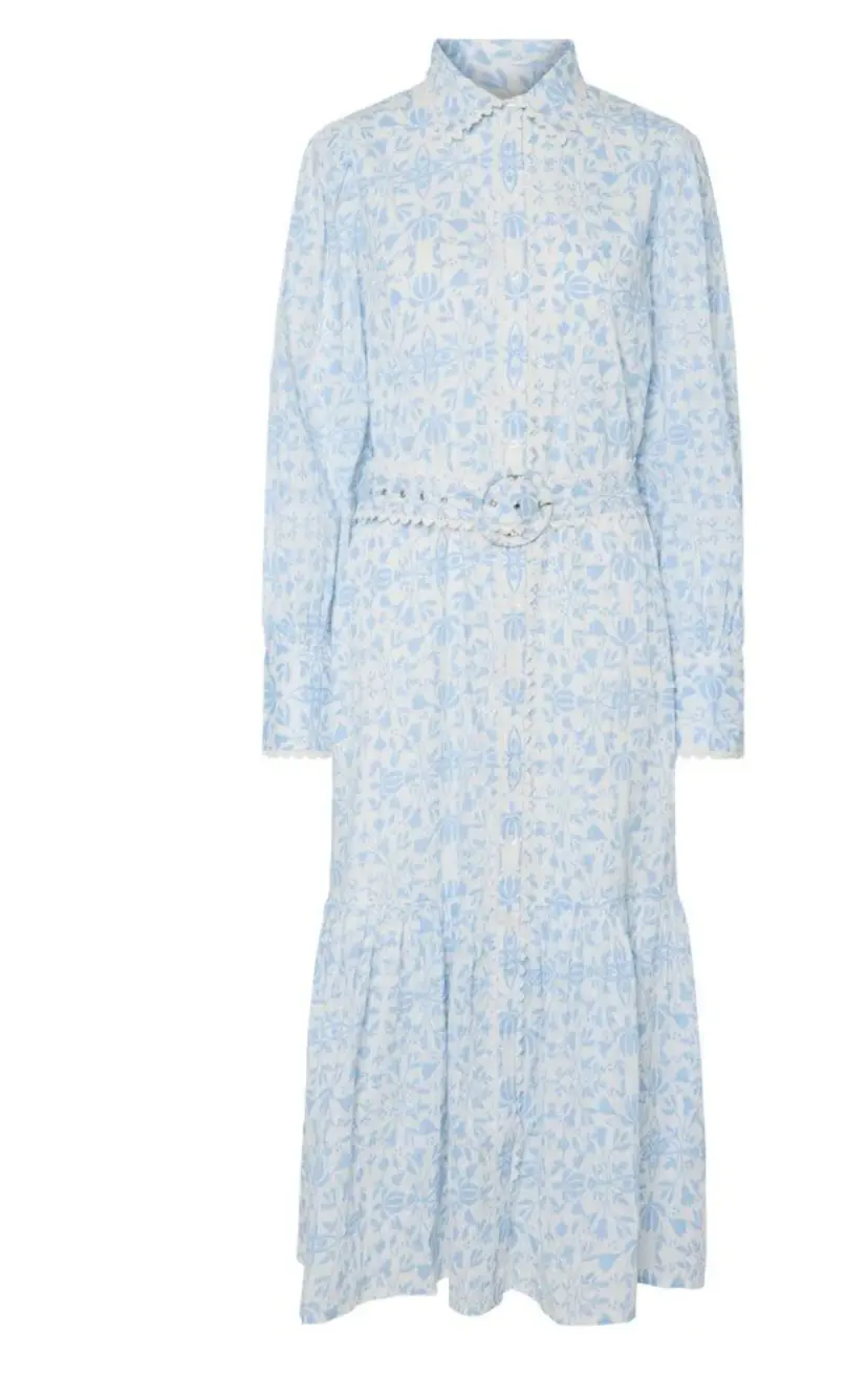 Y.A.S Yasvips LS Long Shirt Dress S