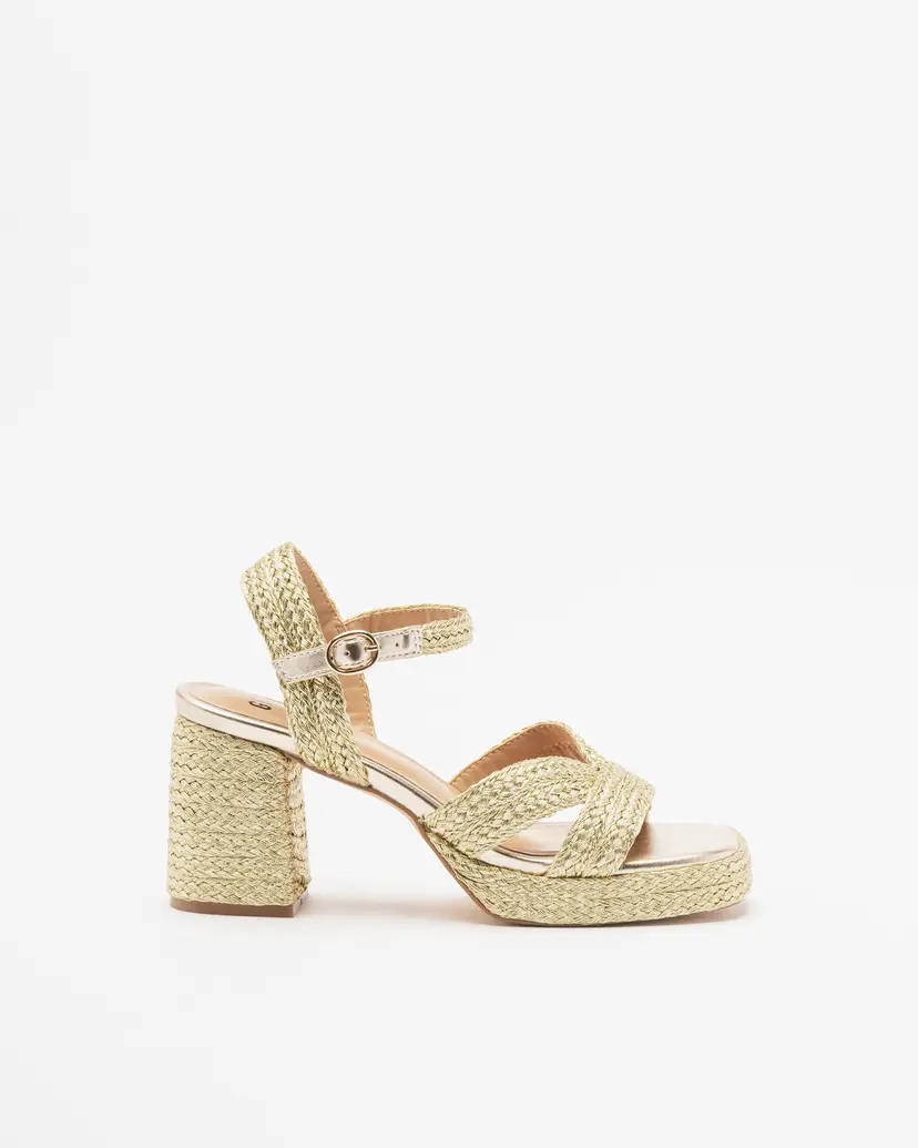 Gloss Gloss 24017-32 Golden High Heeled sandals