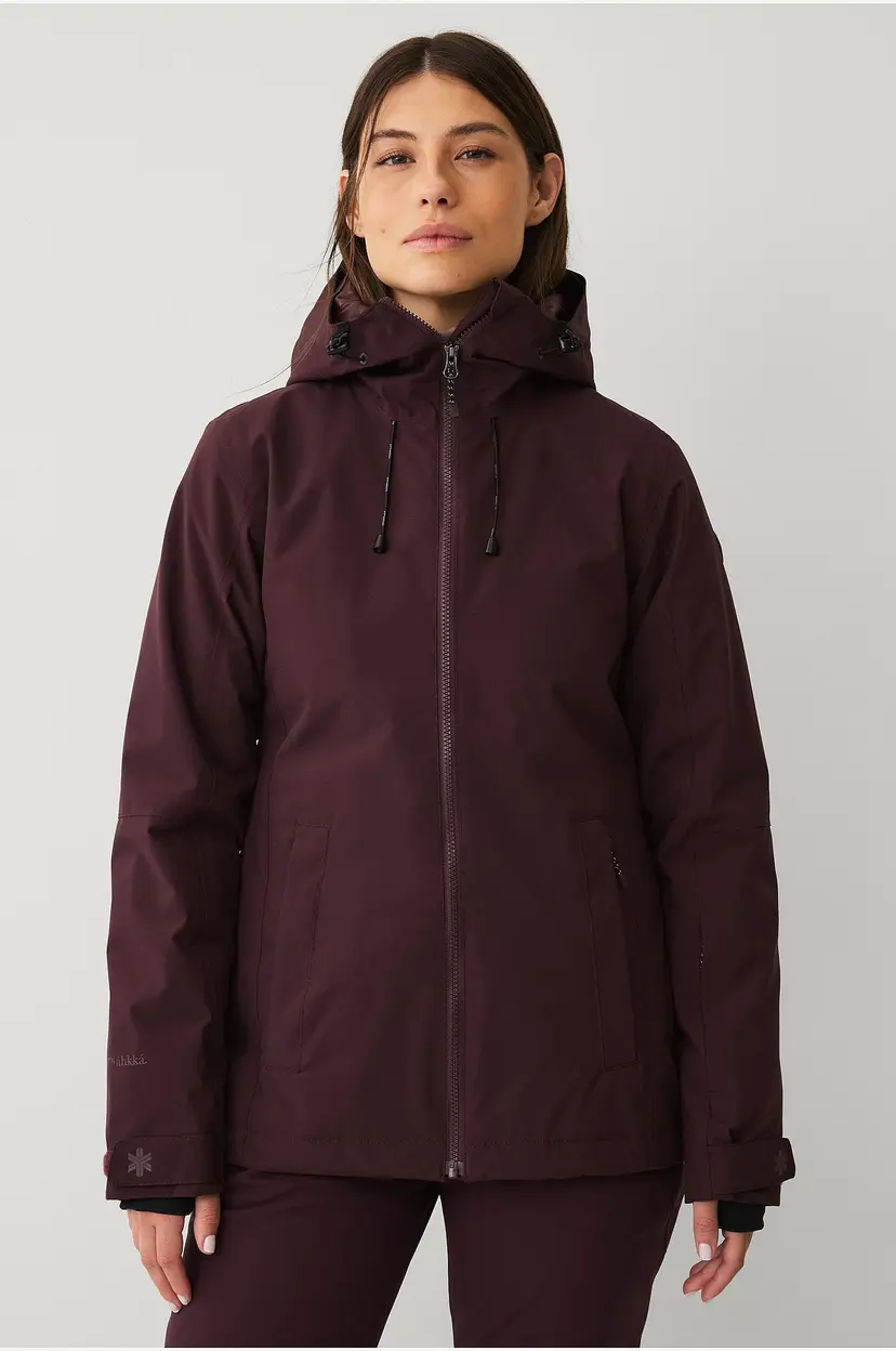 Áhkká Skijakke Clean Ski Jacket - Brun