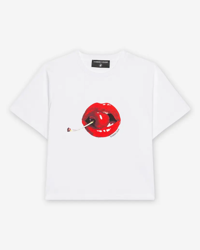 Iceberg Jeans Iceberg Jeans F071-P400 White T-shirt