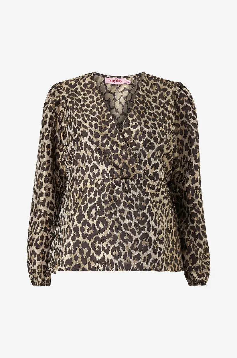 Anyday Bluse Ciana 117 - Blouse - Brun