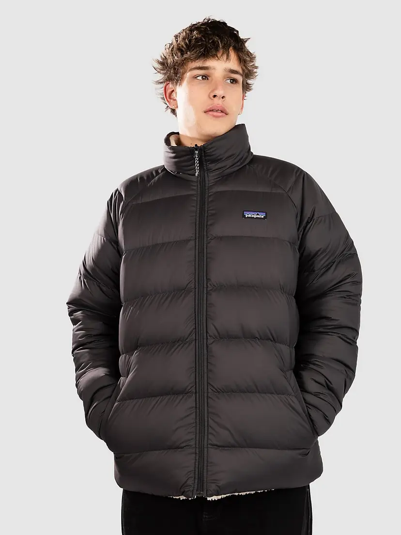 Patagonia Patagonia Reversible Silent Down Jakke svart