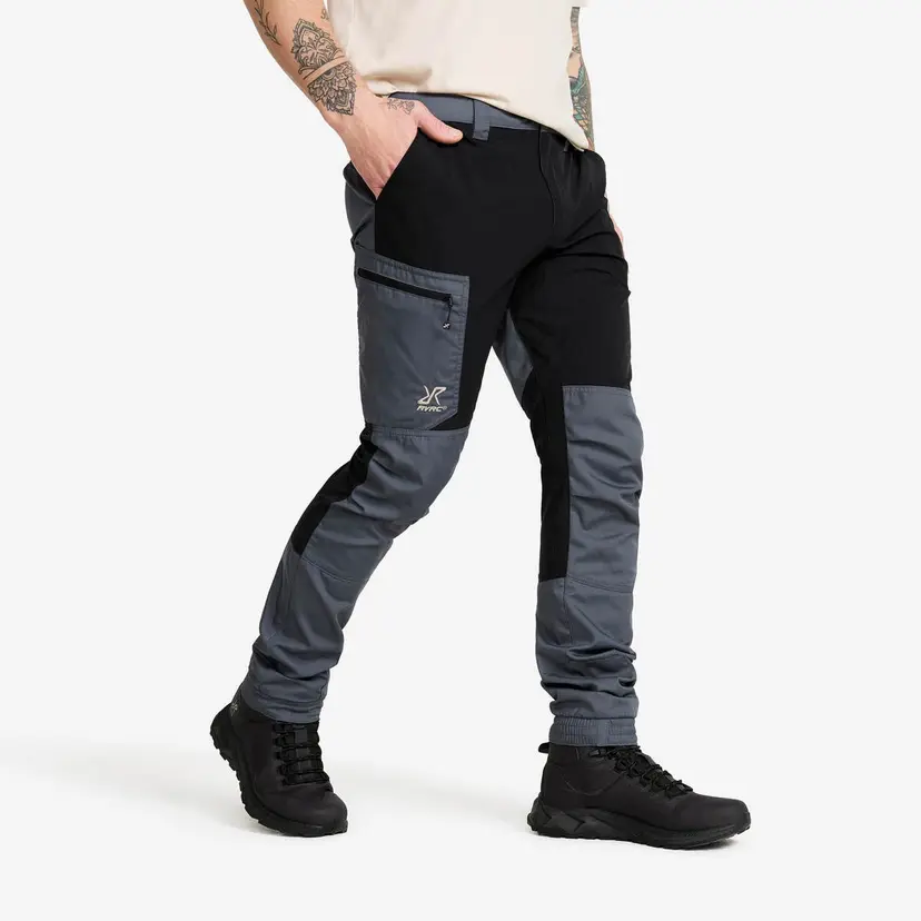 RevolutionRace Rambler Lightweight Pants Herre Turbulence Blue/Black