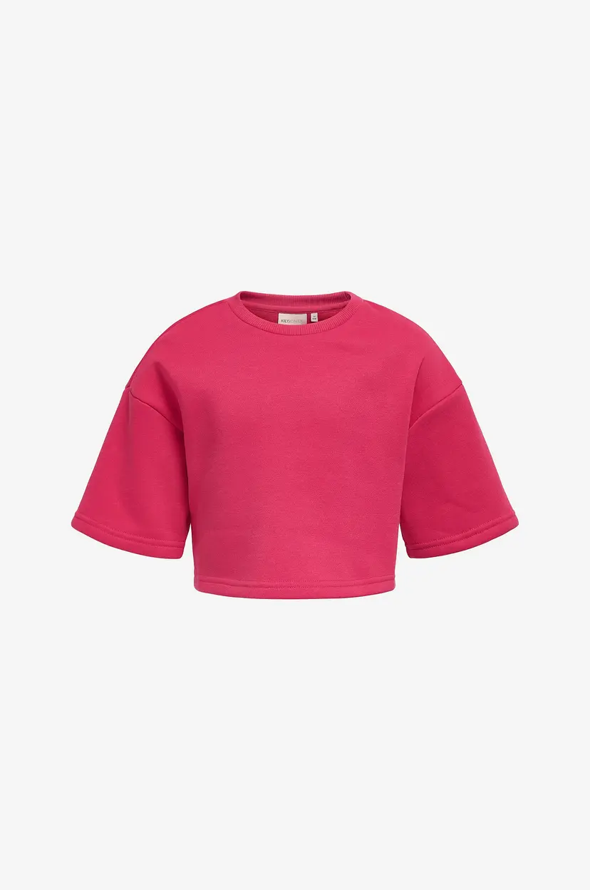 Kids Only Collegegenser kogFave S/S Short Swt - Rød