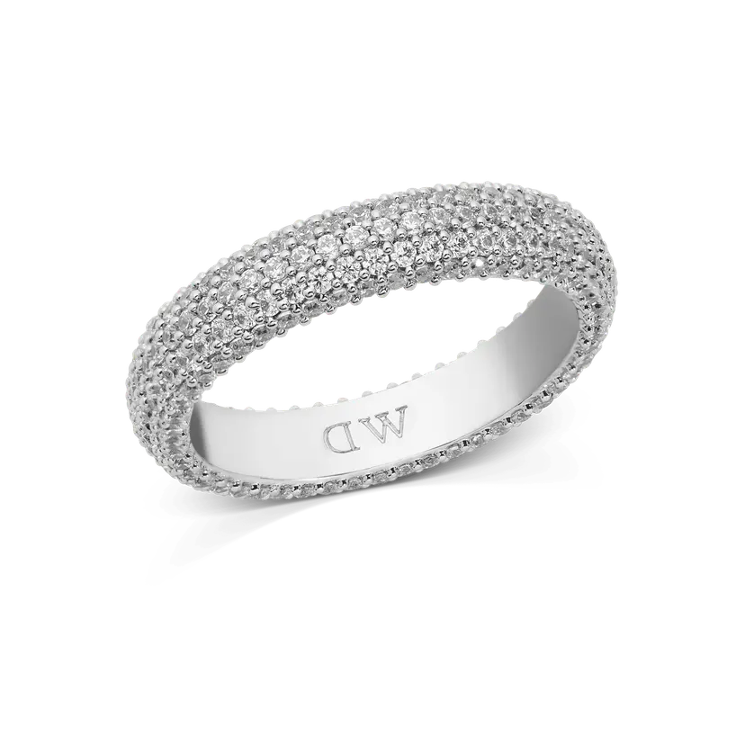 Daniel Wellington Silver Ring Pavé 5 Mm | DW