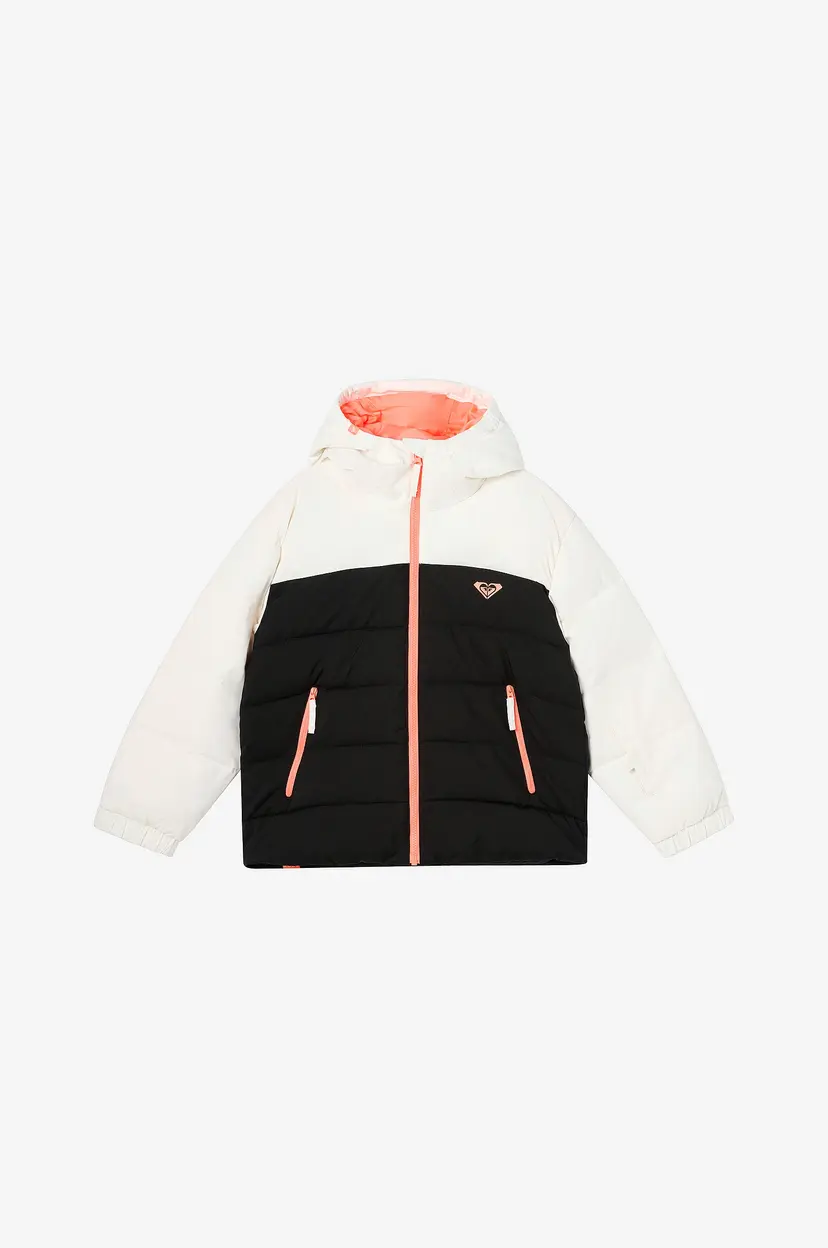 Roxy Skijakke Snowyhill Puffy Girl JK - Hvit