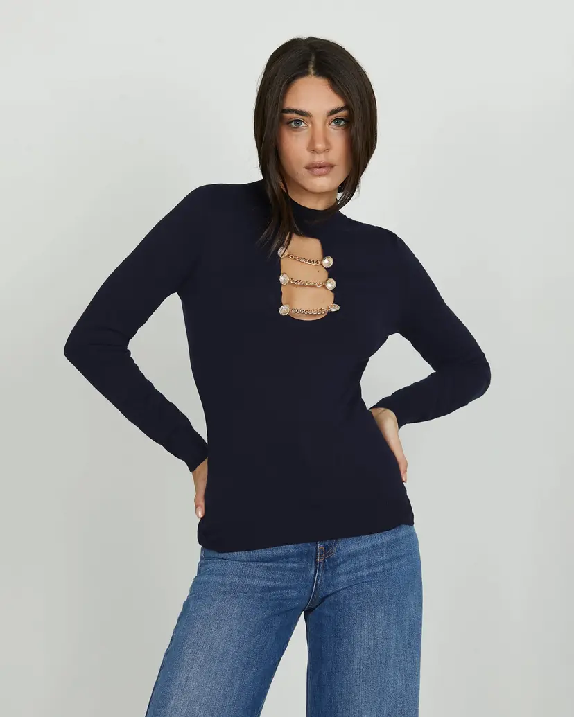 Relish Relish CHOGOLISA Blue Sweatshirt