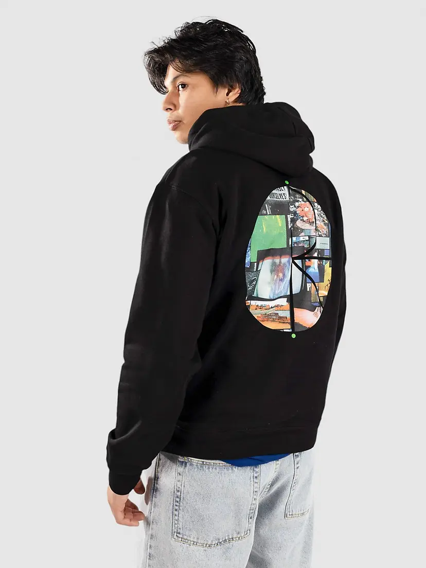 Polar Skate Polar Skate Dave - Fill Logo - Ourselves Collage Hettegenser svart