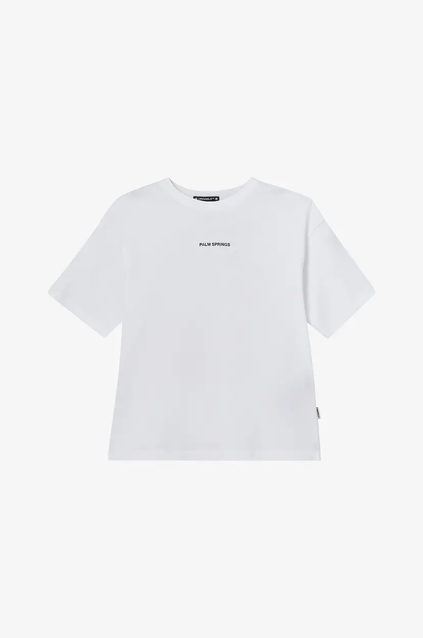 Jack & Jones Junior T-skjorte jorAruba Landscape Tee SS Crew Neck - Hvit