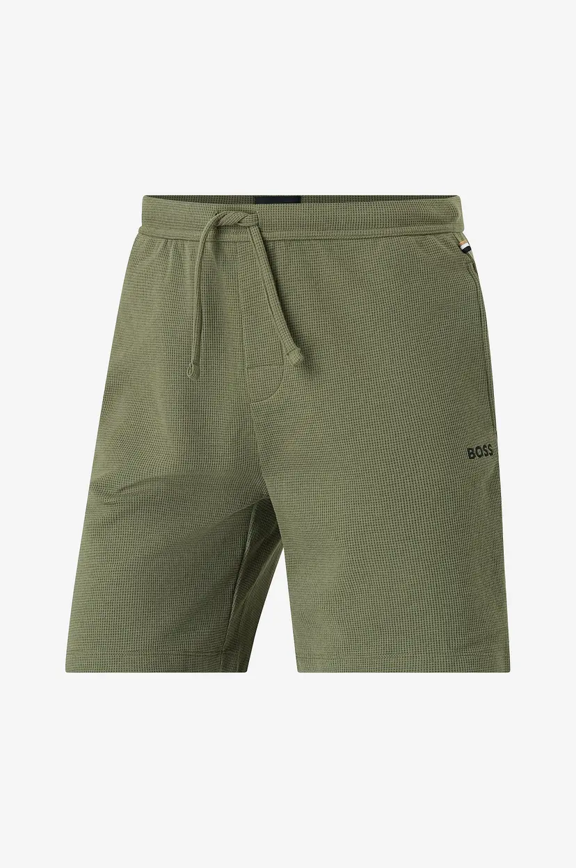 BOSS Shorts Waffle Shorts - Grønn