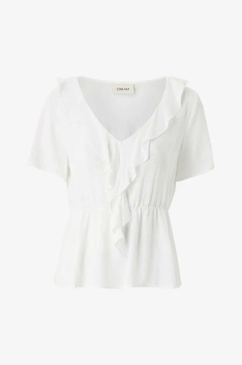 Cream Bluse crAllie Blouse - Hvit