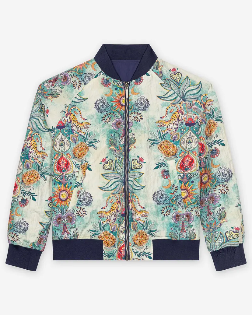 Just Cavalli Just Cavalli R Reversible Blue Jacket