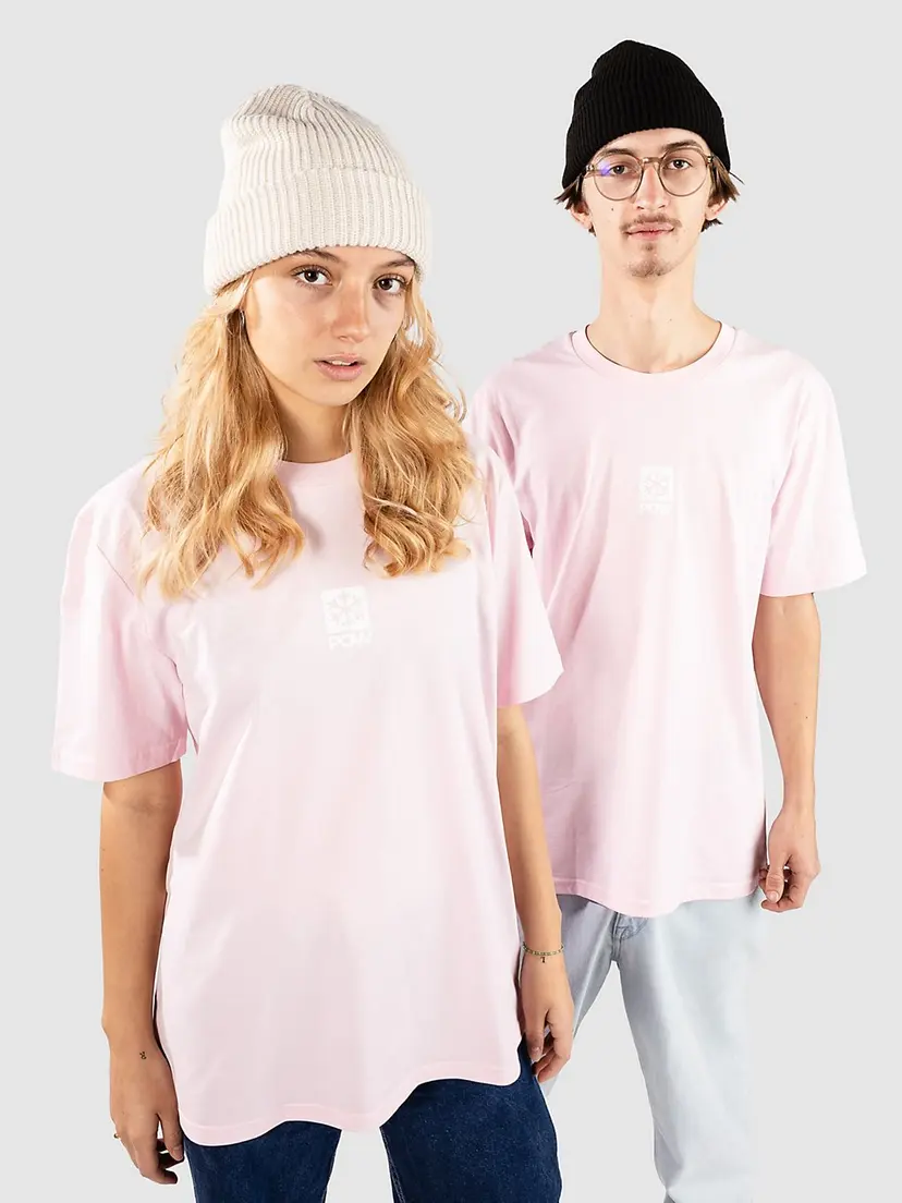 POW Protect Our Winters POW Protect Our Winters Mini Logo T-skjorte rosa