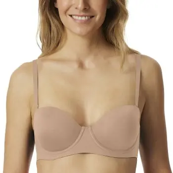 Schiesser Schiesser BH Bandeau Bra Beige D 80 Dame