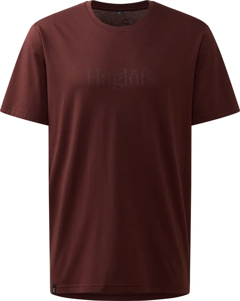 Haglöfs Haglöfs Men's Outsiders Tee Maroon Trail